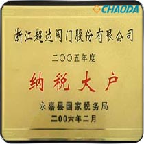 2005年度纳税大户