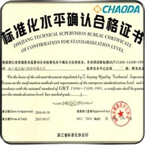 标准化水平三级
