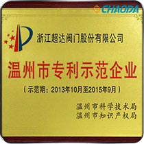 温州市专利示范企业